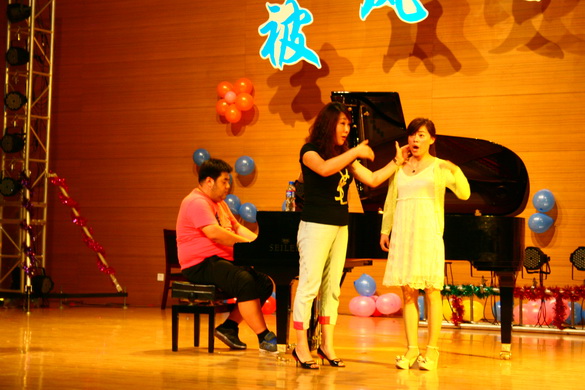 中国音乐学院青年教师艺术团到世界杯官网开展教学交流活动